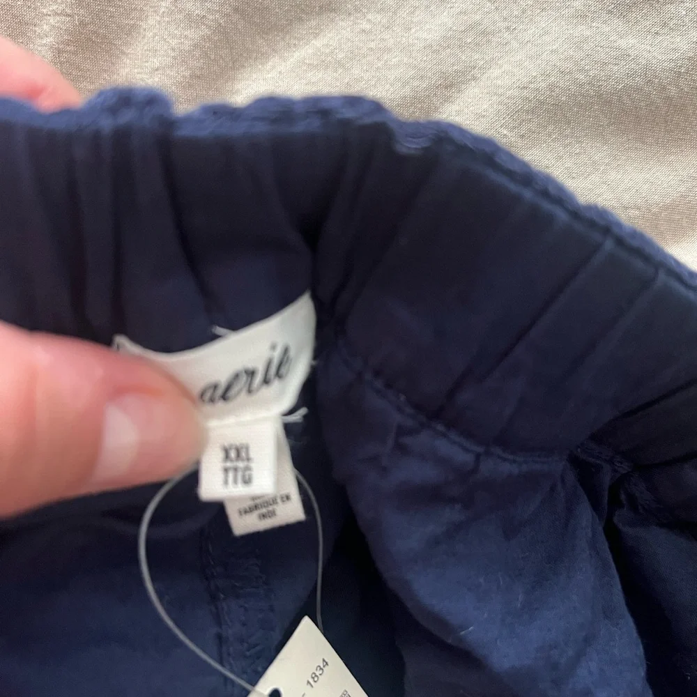 Aerie Midnight Blue Lace Mini Skirt - Picture 6 of 6